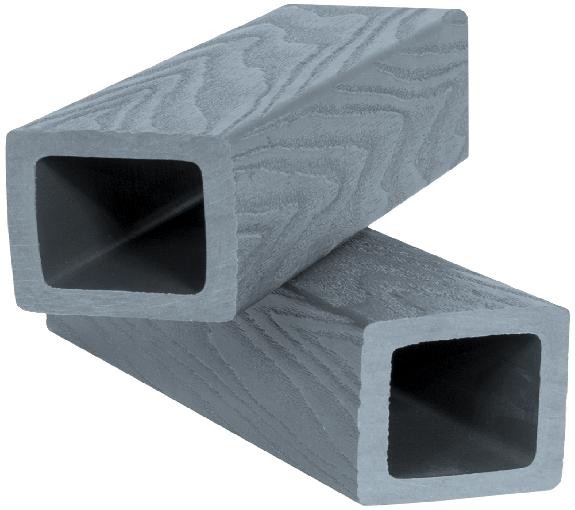 Балясина ДПК Polivan SINGARAJA 3D фактура дерева, серый купить в Котласе