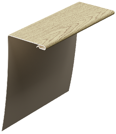 Универсальный околооконный профиль 89/254 мм, камчатский купить в Котласе