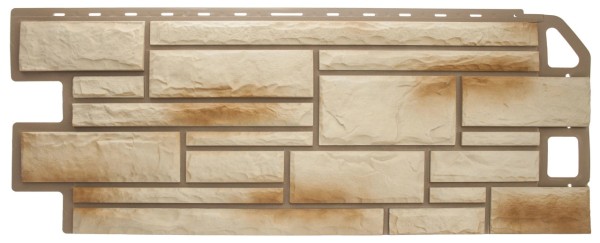 Цокольный сайдинг альта-профиль - коллекция "камень", ракушечник купить в Котласе