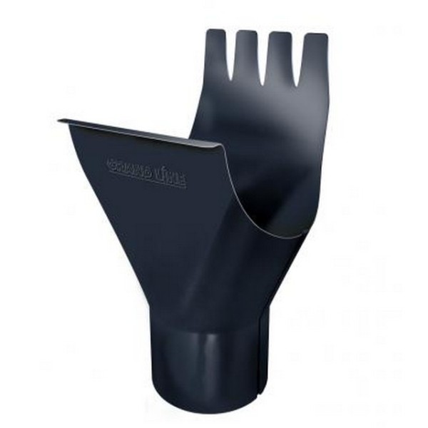 Водосток Grand Line 150x100 – Воронка желоба RAL 7024 купить в Котласе