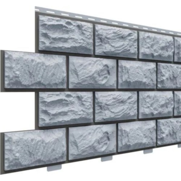 Фасадная панель Доломит Альпийский прокрашенный Серо-голубой купить в Котласе