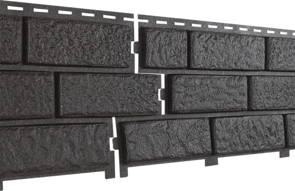 Фасадная панель Ю-Пласт Стоун Хаус Кирпич Коричневый купить в Котласе