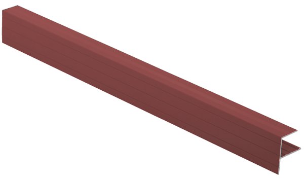 F-профиль Grinder закрывающий красный купить в Котласе