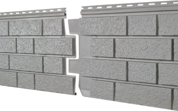 Фасадная панель Ю-пласт Стоун Хаус S-Lock Клинкер Нордик дым купить в Котласе