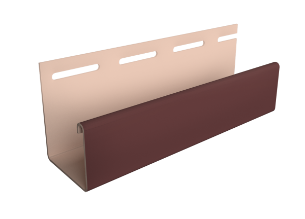 Фасадный J-профиль 30 мм Табачный купить в Котласе