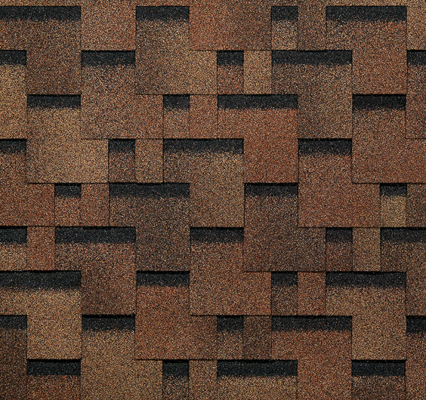 Гибкая черепица EURASIA Docke, Коллекция Лабиринт Светло-коричневый купить в Котласе