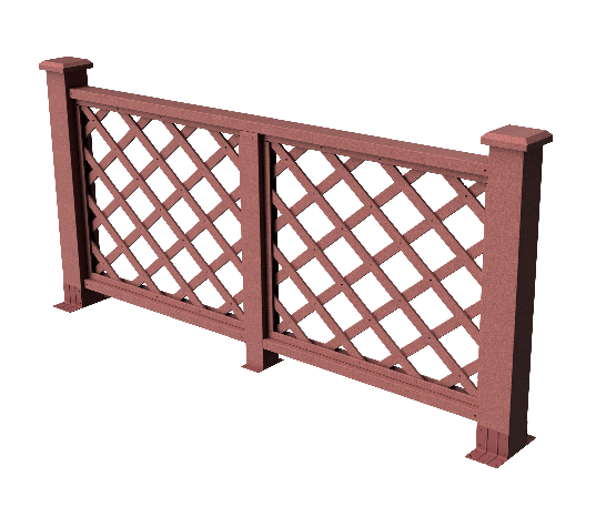 Ограждения декоративное ДПК GRINDERDECO Ламбет мербау купить в Котласе