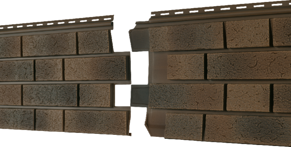 Фасадная панель Ю-пласт Стоун Хаус S-Lock Клинкер Нордик лава купить в Котласе