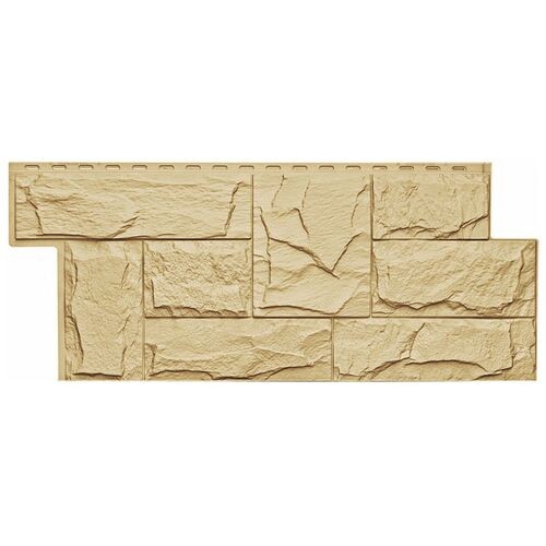 Фасадная панель T-Сайдинг- Гранит Леон ЭКО-1 Амбер купить в Котласе