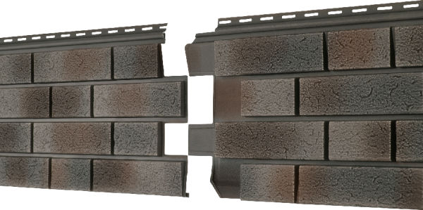 Фасадная панель Ю-пласт Стоун Хаус S-Lock Клинкер Нордик пепел купить в Котласе