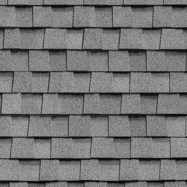 Двухслойная ламинированная черепица Shinglas, серия Ранчо – Серый купить в Котласе