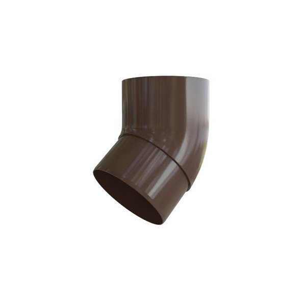 Водосток Альта-Профиль ПВХ – Колено 67 (коричневый) купить в Котласе