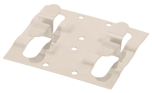 Кляймер рядный Grinder для монтажа наличника белый купить в Котласе