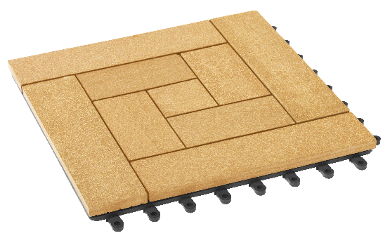 Модульный паркет ДПК GRINDERDECO Люкс 10 Песчаник купить в Котласе