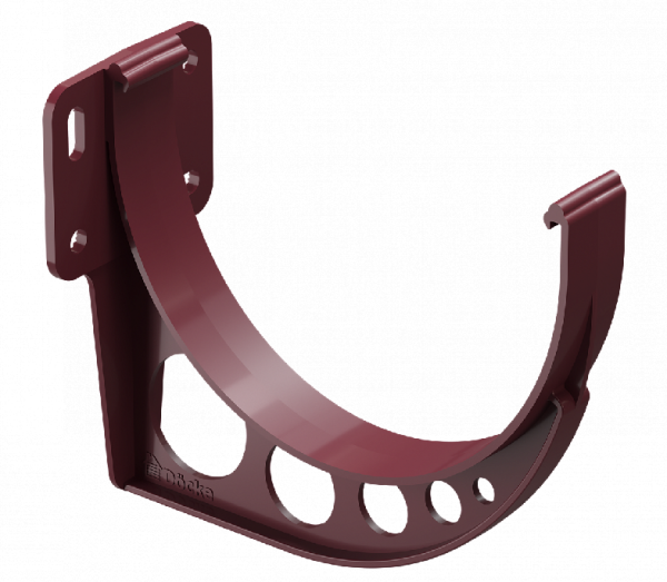 Кронштейн желоба ПВХ Docke STANDART красный купить в Котласе