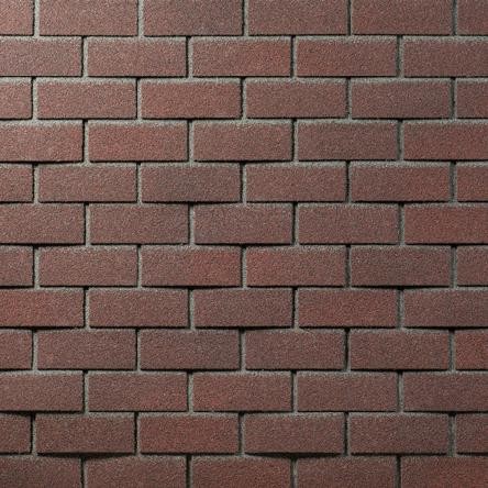 Фасадная плитка битумная, Технониколь HAUBERK кирпич Обожжённый купить в Котласе