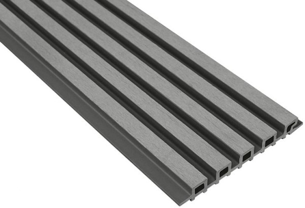 Панель универсальная ДПК Outdoor 3D шлифованная серая купить в Котласе