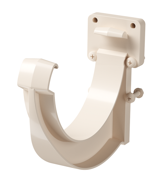 Кронштейн желоба Docke Lux ПВХ Латте купить в Котласе