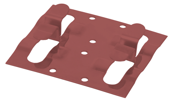 Кляймер рядный Grinder для монтажа наличника красный купить в Котласе