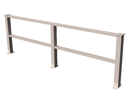 Ограждения декоративное ДПК GRINDERDECO Ковбойская изгородь выбеленый дуб купить в Котласе