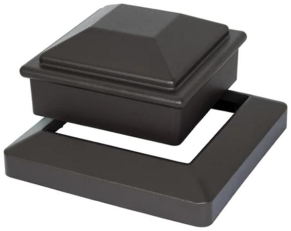 Комплект крышка и юбка для столба Polivan SINGARAJA из алюминия купить в Котласе