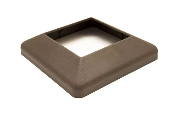 Крышка нижняя ПВХ для столба Deckart 100х100 Венге купить в Котласе