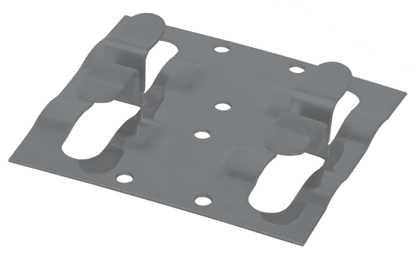 Кляймер рядный Grinder для монтажа наличника серый купить в Котласе