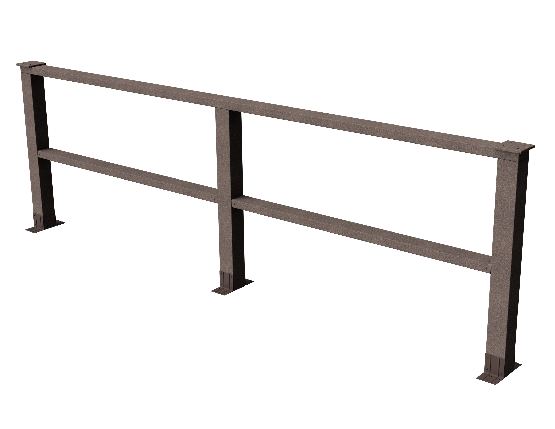 Ограждения декоративное ДПК GRINDERDECO Ковбойская изгородь венге купить в Котласе