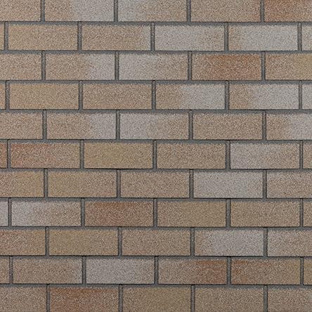 Фасадная плитка битумная, Технониколь HAUBERK кирпич Каталонский купить в Котласе