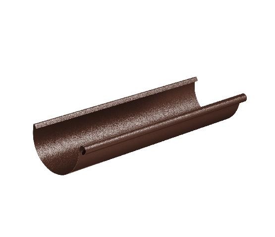 Водосток Aquasistem, Система 125x90 - Желоб водосточный 3 метра RAL 8017 Коричневый matt купить в Котласе