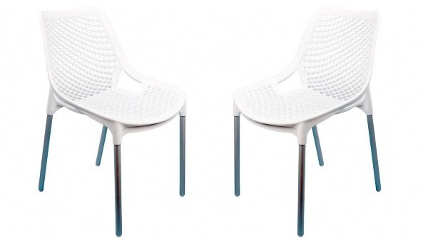 Стулья для уличных кафе белые купить в Котласе