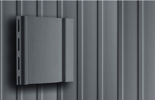 Сайдинг Вертикальный Grand Line Acryl Графит купить в Котласе