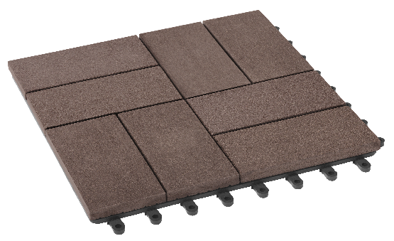 Модульный паркет ДПК GRINDERDECO Люкс 9 Шоколад купить в Котласе