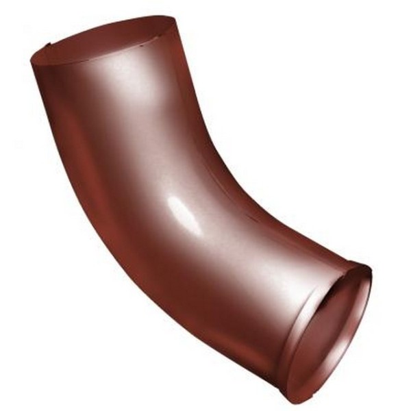 Водосток Grand Line 125x90 – Колено сливное RAL 8004 купить в Котласе