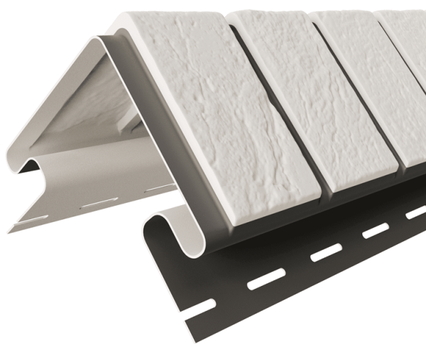 Угол наружный «Кирпич славянка» прокрашенный, Белый купить в Котласе