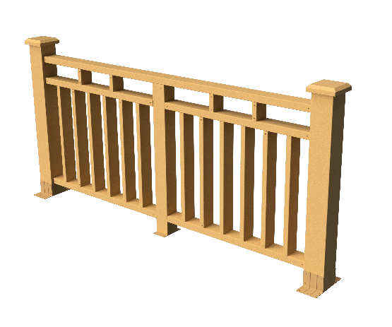 Ограждения декоративное ДПК GRINDERDECO Европа песчаник купить в Котласе