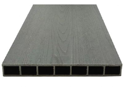 Доска для грядок и клумб из ДПК 3D, NauticPrime 30х300х2950 Серый