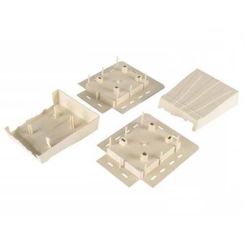 Декоративная Заглушка Доломит в комплекте левая+правая Слоновая Кость купить в Котласе