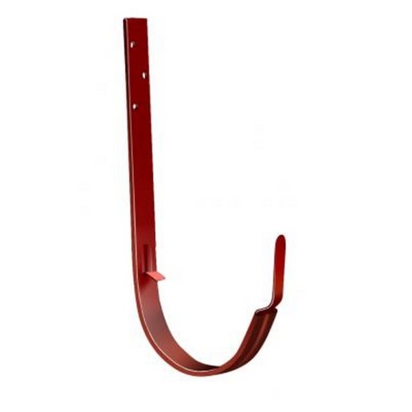 Водосток Grand Line 125x90 – Кронштейн длинный RAL 8004 купить в Котласе