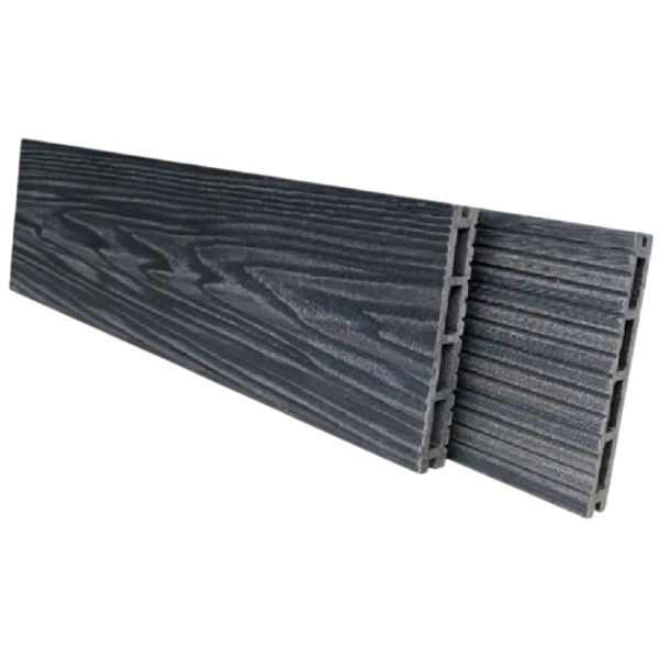 Террасная доска NanoWood Comfort 3D тиснение + вельвет Графит купить в Котласе