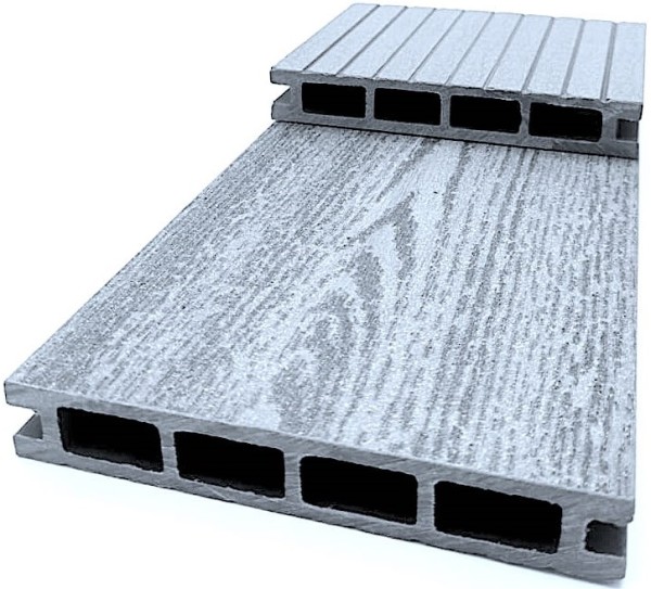 Доска Террасная NanoWood «Эко Классик» Серый купить в Котласе