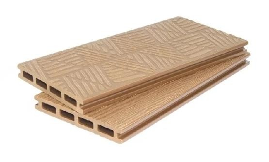 Террасная доска ДПК POLIVAN GROUP 3D+3D NEW пустотелая двухсторонняя DENPASAR Песочный купить в Котласе