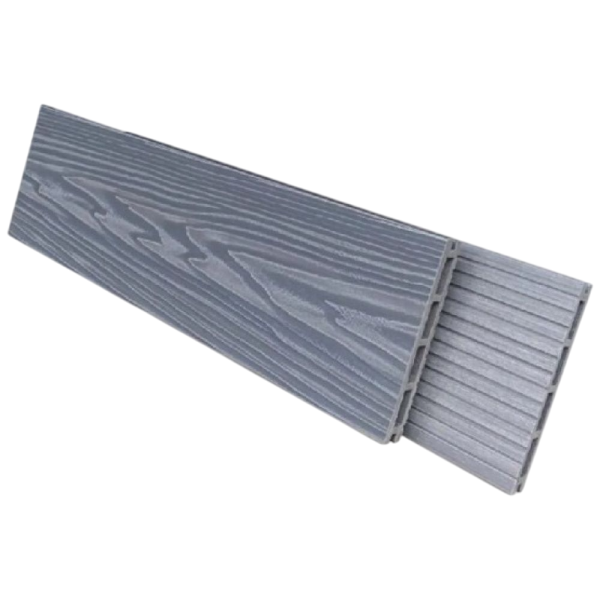 Террасная доска NanoWood Comfort 3D тиснение + вельвет Серый купить в Котласе