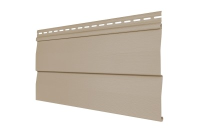 Виниловый сайдинг Tecos - корабельный брус, кофе c молоком