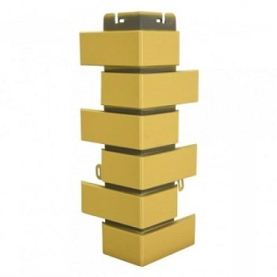 Наружный угол Клинкерный Кирпич желтый купить в Котласе