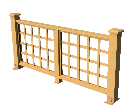 Ограждения декоративное ДПК GRINDERDECO Дувр песчаник купить в Котласе