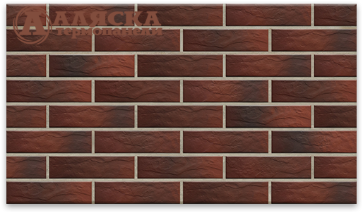 Фасадные Термопанели Аляска Cherry Rustic купить в Котласе