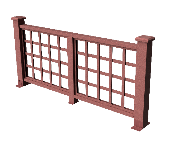 Ограждения декоративное ДПК GRINDERDECO Дувр мербау купить в Котласе