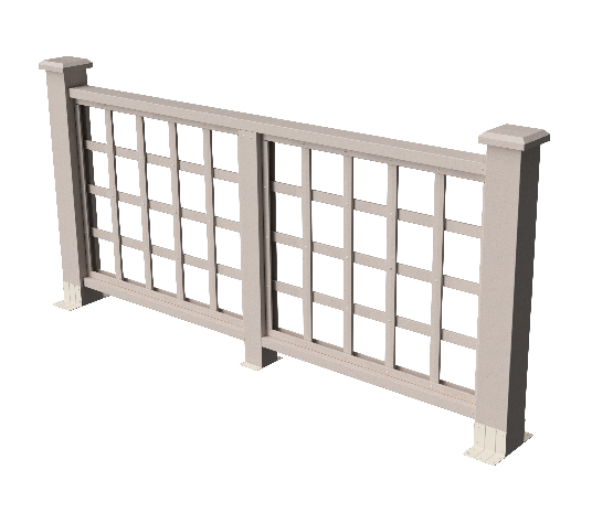 Ограждения декоративное ДПК GRINDERDECO Дувр выбеленый дуб купить в Котласе