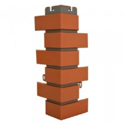 Наружный угол Клинкерный Кирпич красный купить в Котласе